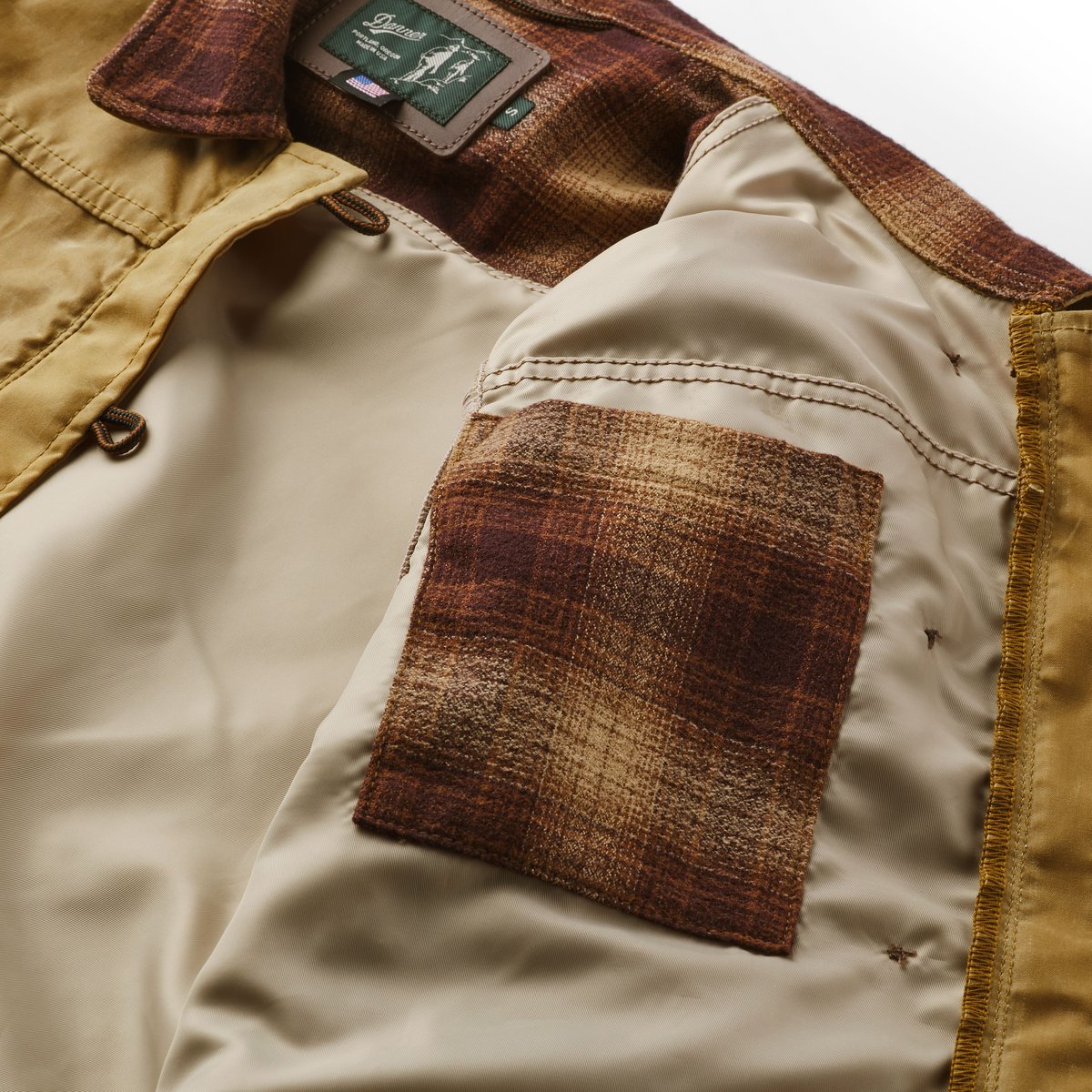 Maywood Waxed Canvas Jacket Tan/Espresso / Danner Signature