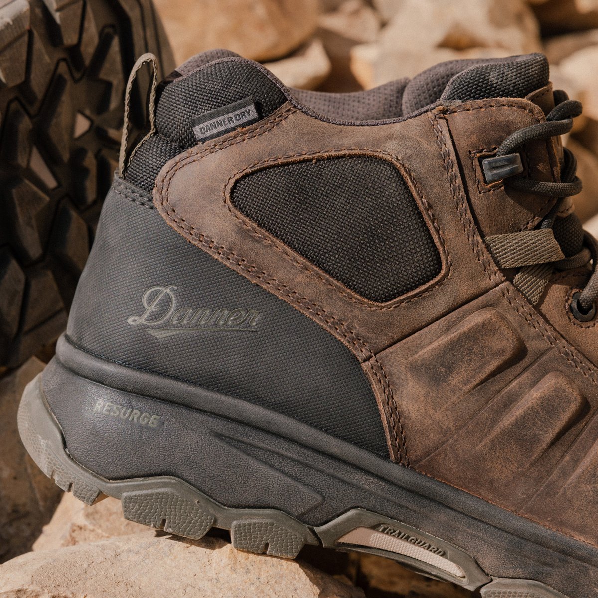 Wheat Ridge Brown/Olive Aluminum Toe / Danner Exclusive
