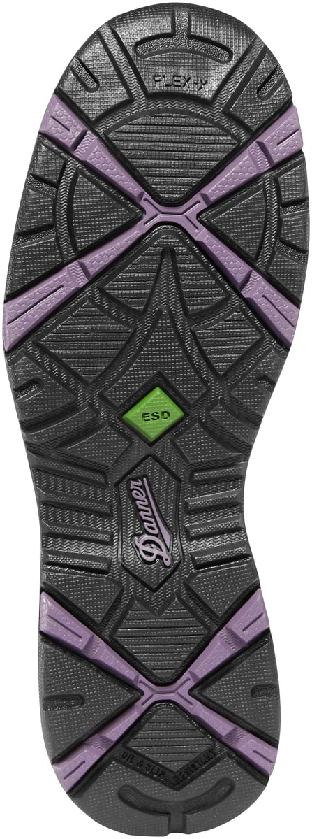Women's Springfield Low 3" Gray/Purple ESD Composite Toe (NMT) / Danner Everyday