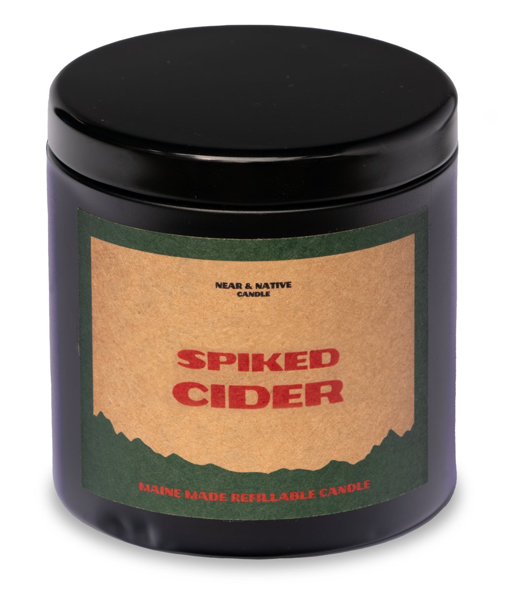 Near & Native Candle 10oz Spiked Cider / Danner Popular