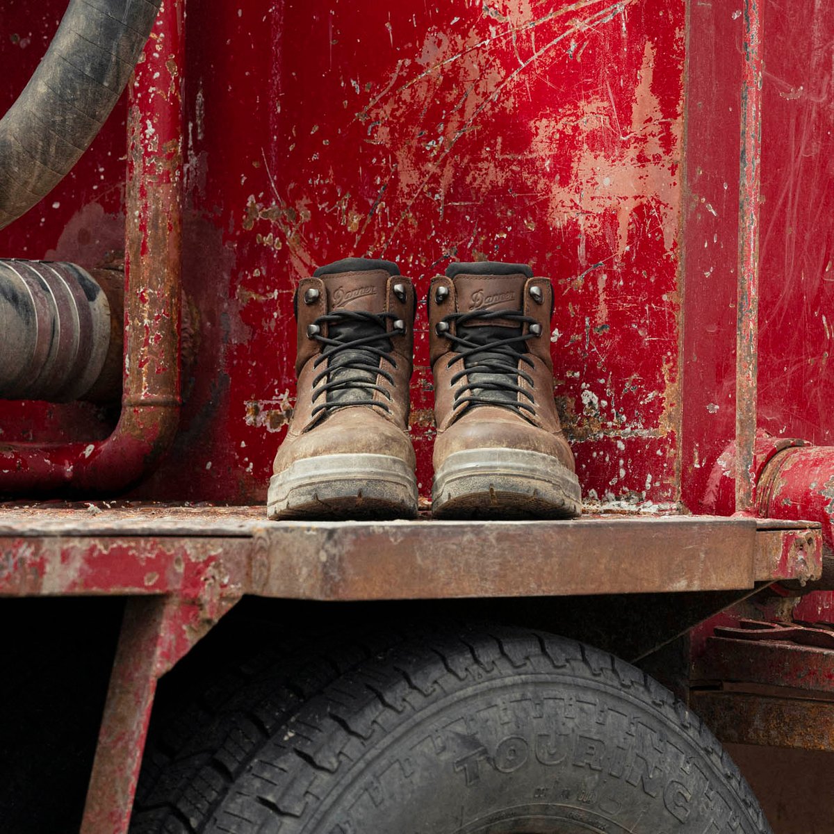 Ground Control 6" Brown Steel Toe / Danner Essential