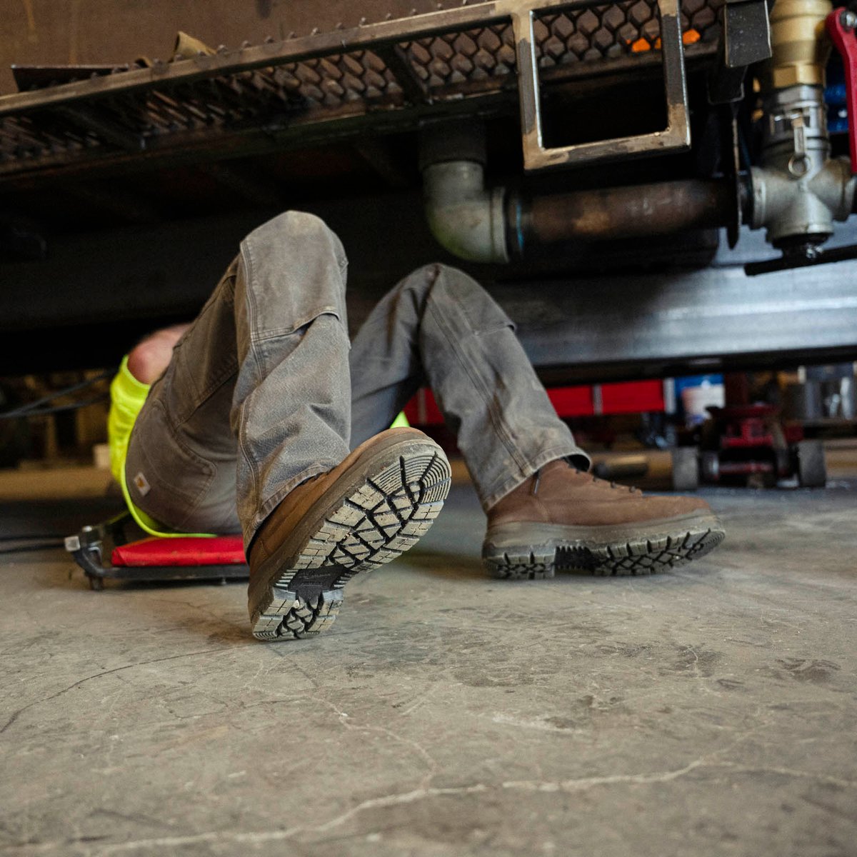 Ground Control 6" Brown Steel Toe / Danner Essential