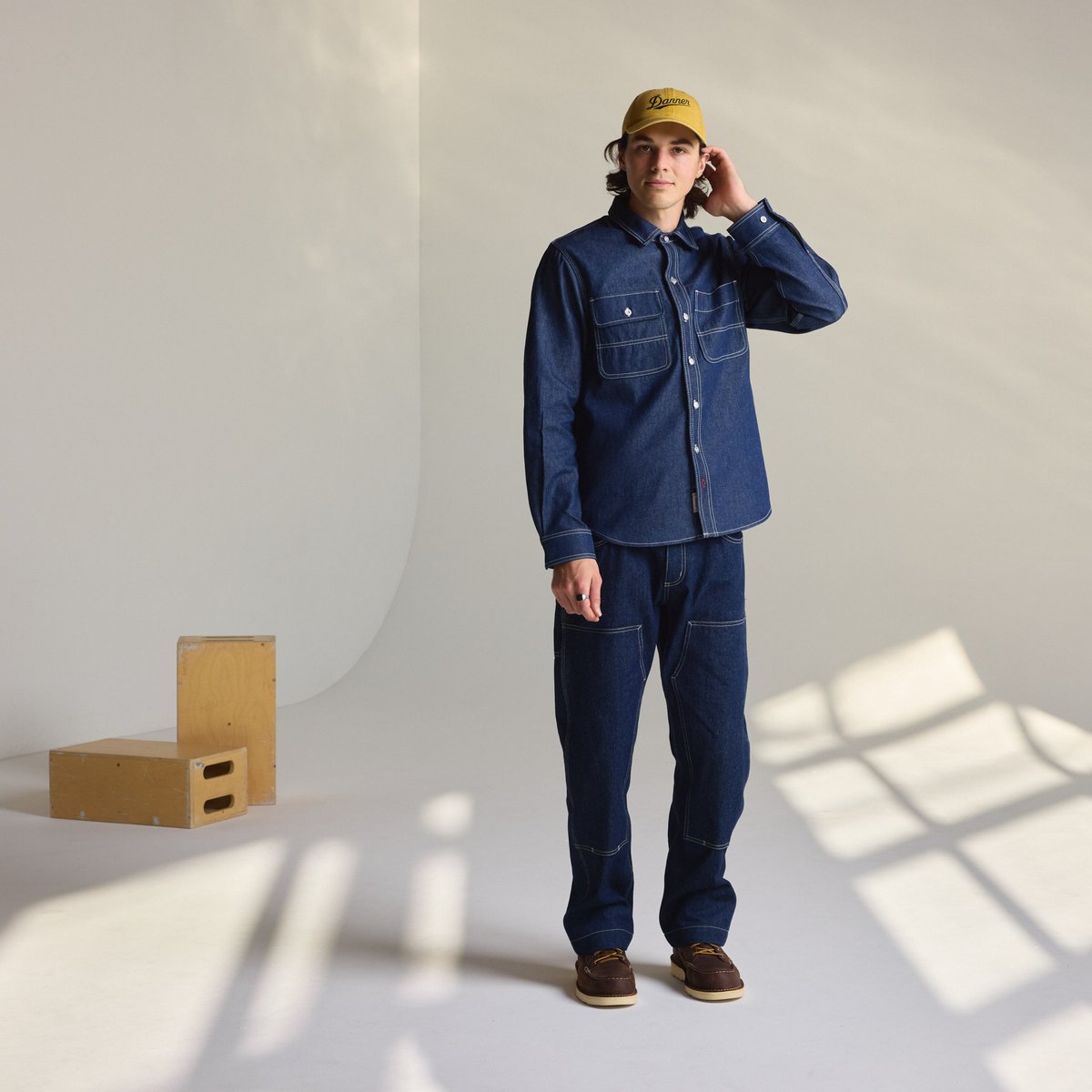 Larch Mt Denim Shirt Dark Wash Indigo / Danner Great Value