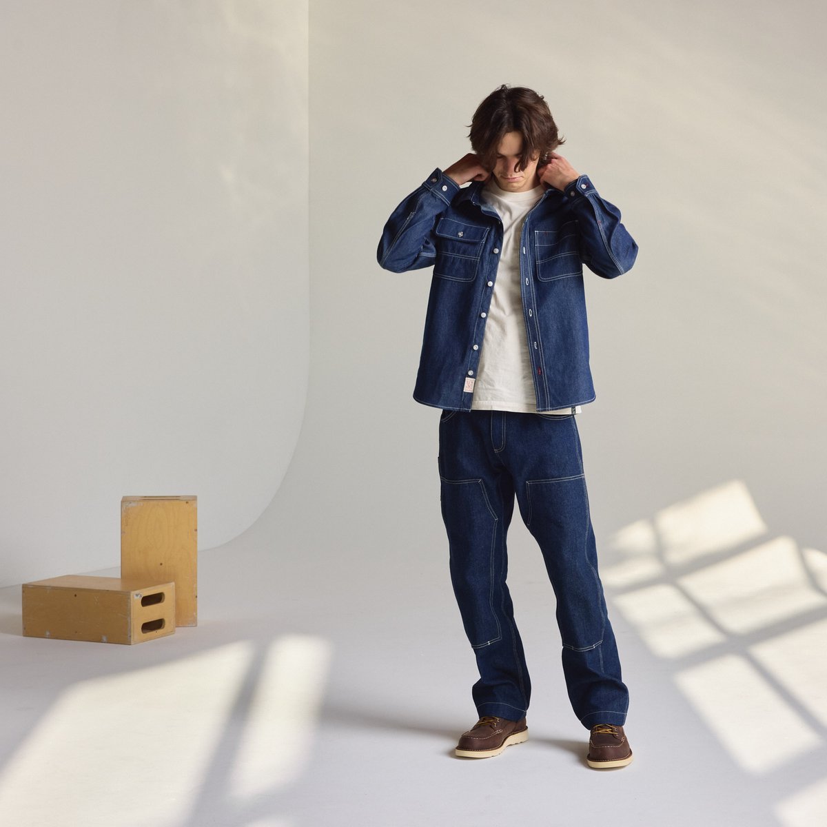 Larch Mt Denim Shirt Dark Wash Indigo / Danner Great Value