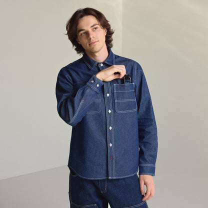 Larch Mt Denim Shirt Dark Wash Indigo / Danner Great Value