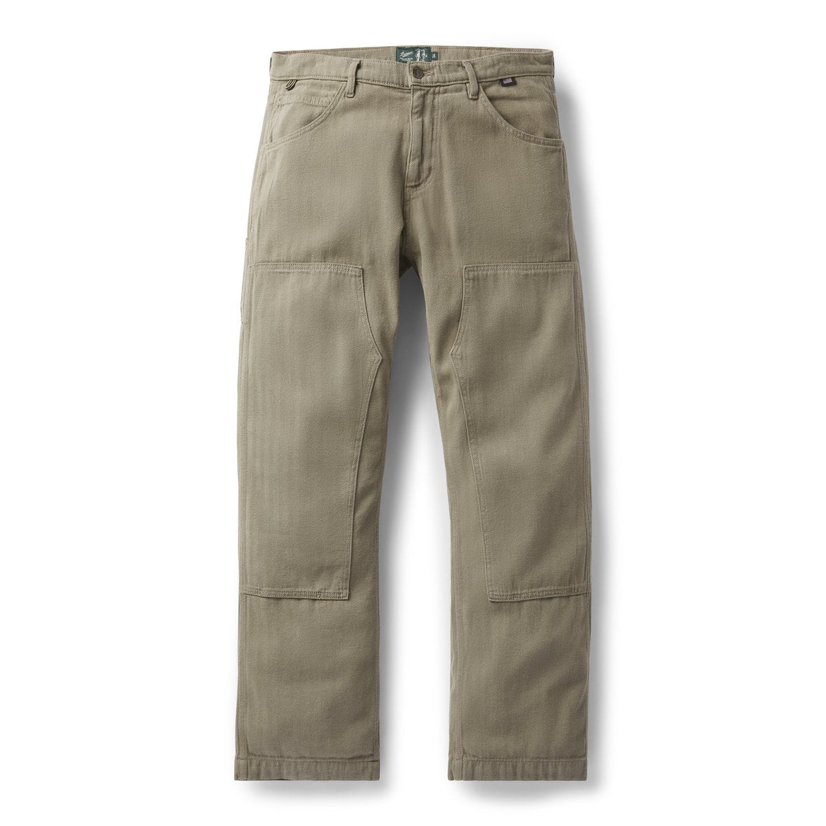 Kenton Double Knee Pants  Herringbone Dusty Olive / Danner Quality