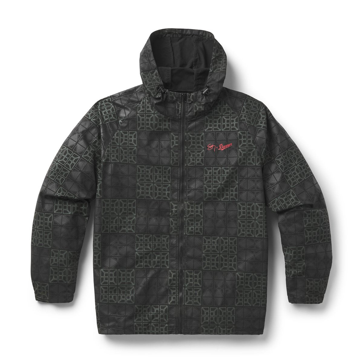 Sig Zane X Danner ʻŌnini Windbreaker Black/Green / Danner Popular