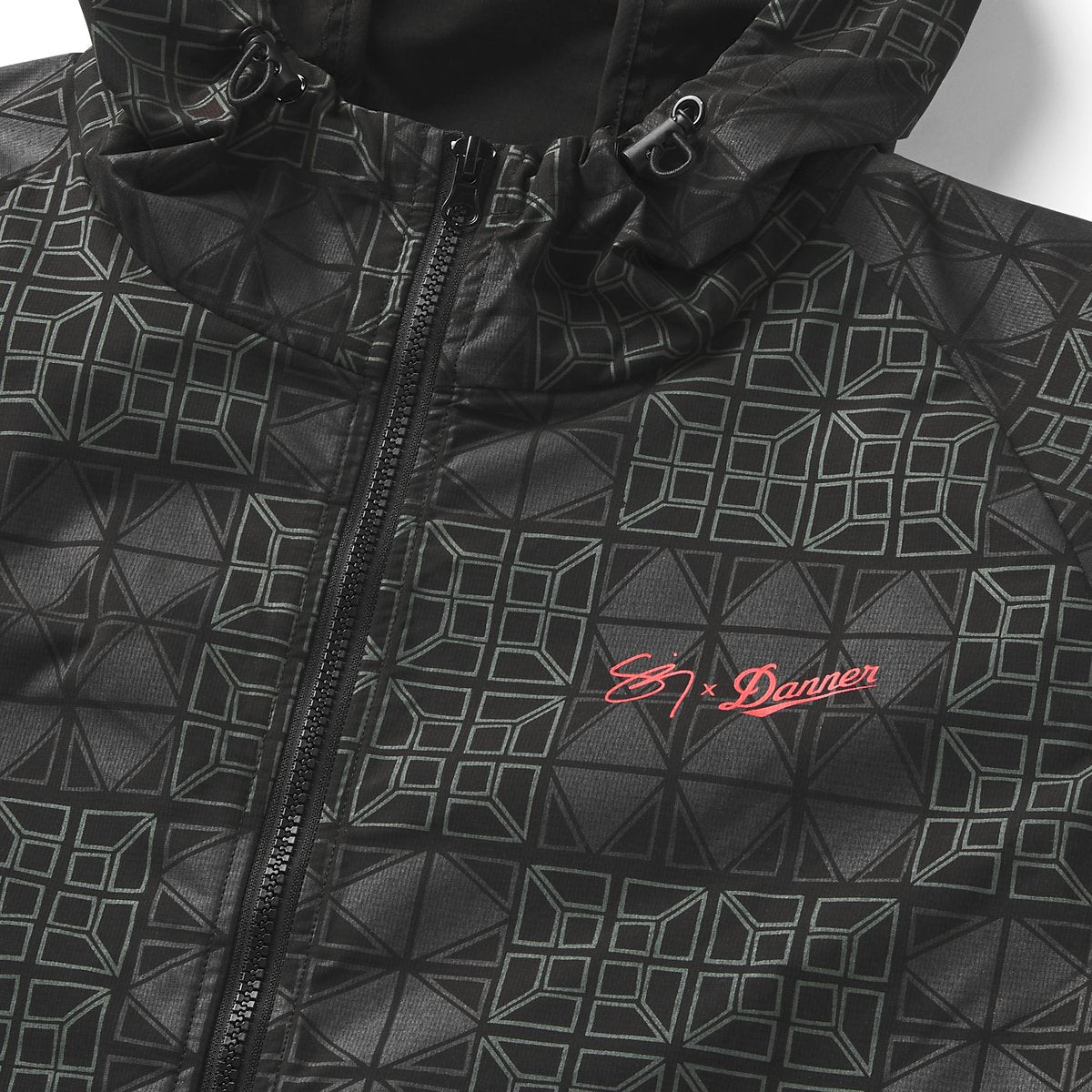 Sig Zane X Danner ʻŌnini Windbreaker Black/Green / Danner Popular