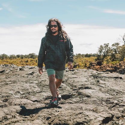 Sig Zane X Danner ʻŌnini Windbreaker Black/Green / Danner Popular