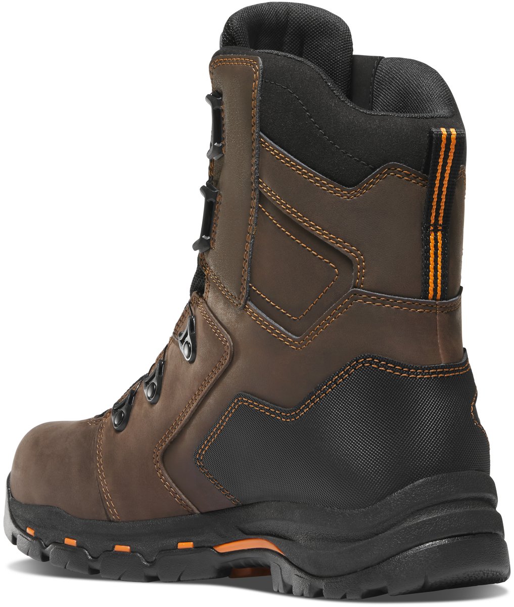 Vicious BOA 8" Brown/Orange Composite Toe (NMT) / Danner Quality