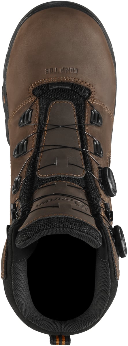 Vicious BOA 8" Brown/Orange Composite Toe (NMT) / Danner Quality