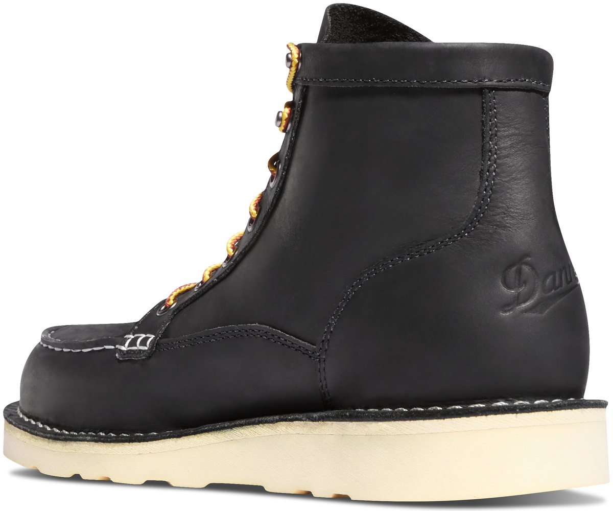 Bull Run Moc Toe 6" Black Steel Toe / Danner Customer Favorite