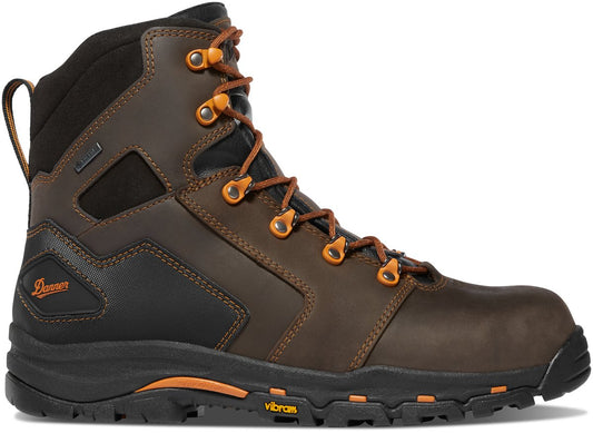 Vicious 6" Brown/Orange Composite Toe (NMT) / Danner Quality
