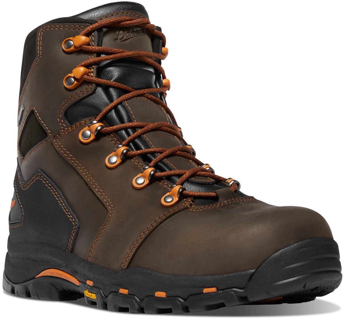 Vicious 6" Brown/Orange Composite Toe (NMT) / Danner Quality
