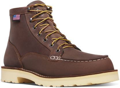Bull Run Moc Toe 6" Brown - Heel - Steel Toe / Danner Special Offer