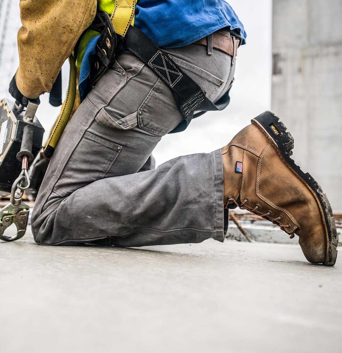 Quarry USA Distressed Brown Alloy Toe / Danner Top Pick