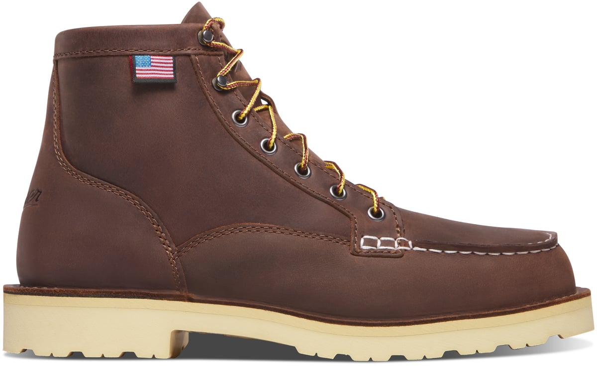 Bull Run Moc Toe 6" Brown - Heel / Danner Everyday