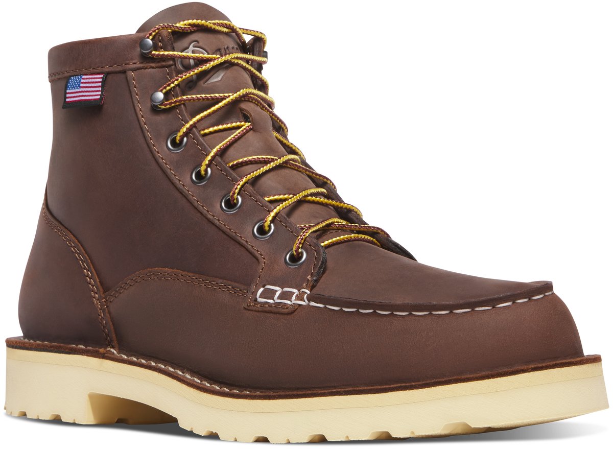 Bull Run Moc Toe 6" Brown - Heel / Danner Everyday