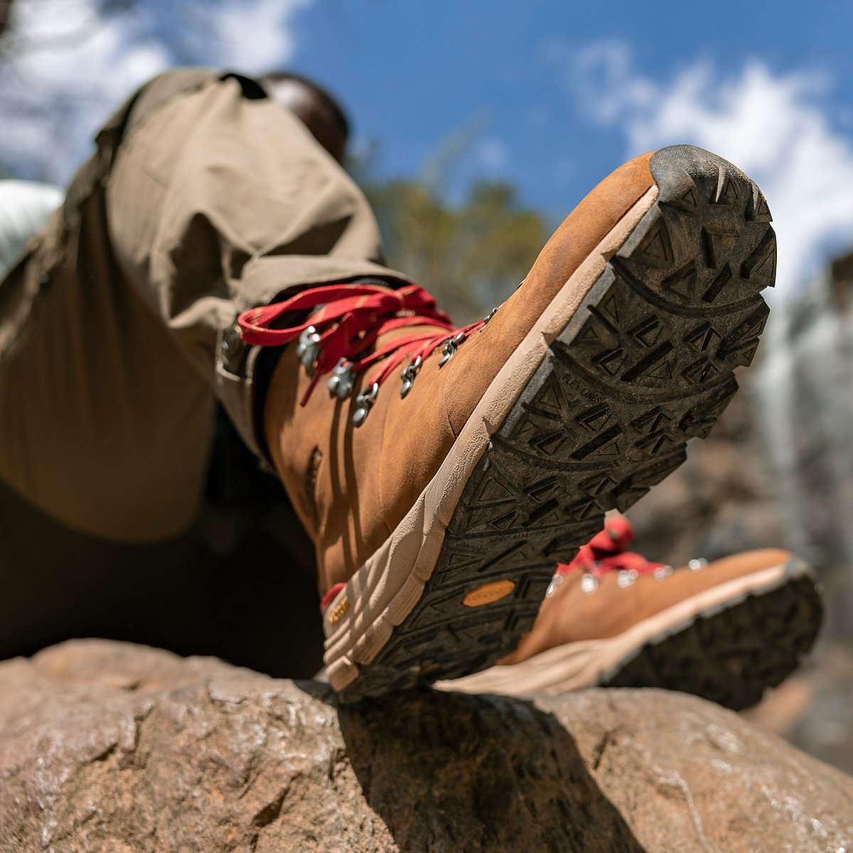 Mountain 600 Leaf GTX Grizzly Brown/Rhodo Red / Danner Everyday