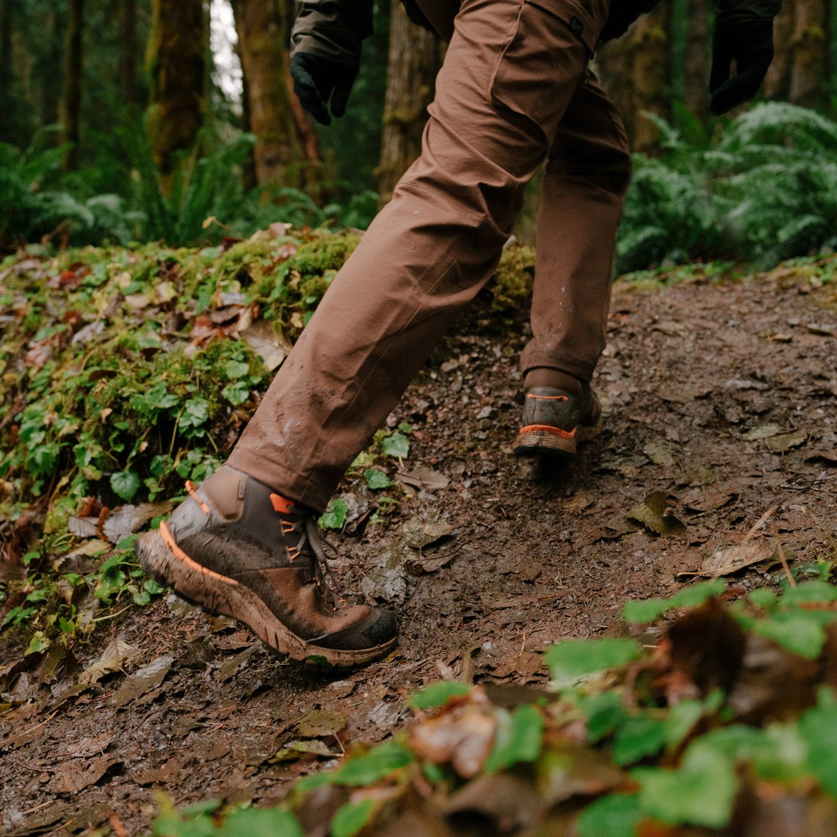 Trail Junction Malt Brown/Poppy Orange / Danner Quality
