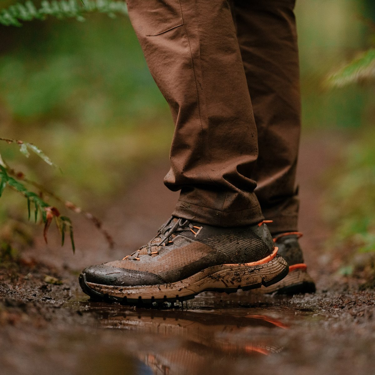 Trail Junction Malt Brown/Poppy Orange / Danner Quality