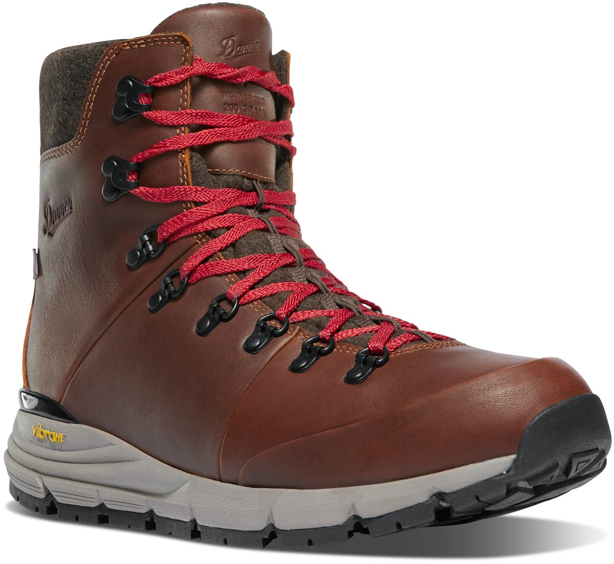 Arctic 600 Side-Zip  Roasted Pecan/Fired Brick Insulated 200G / Danner Signature