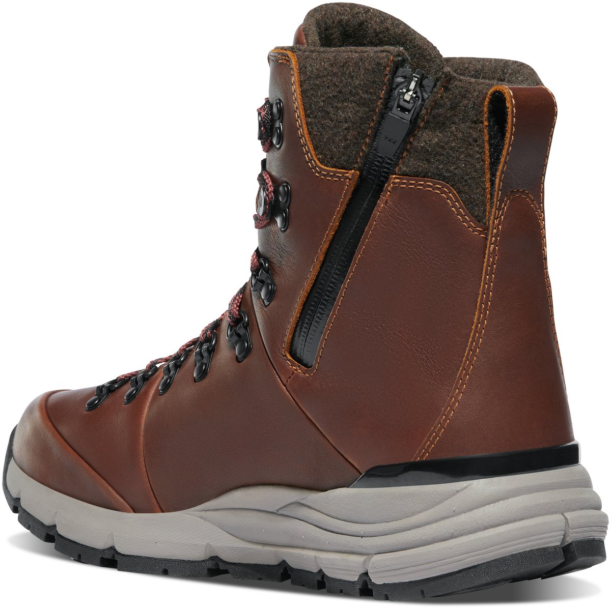 Arctic 600 Side-Zip  Roasted Pecan/Fired Brick Insulated 200G / Danner Signature