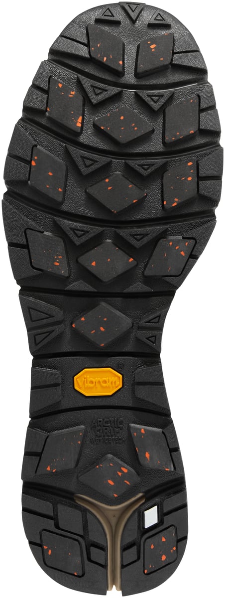 Arctic 600 Side-Zip Black/Brown Insulated 200G / Danner Value
