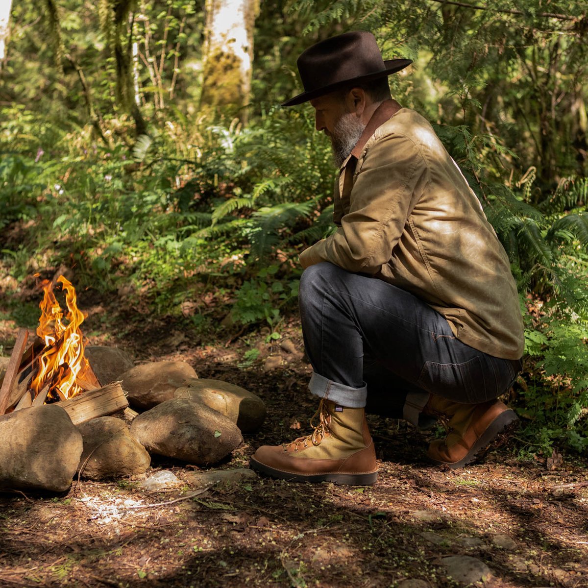 Danner Light Revival 8" Khaki / Danner Essential
