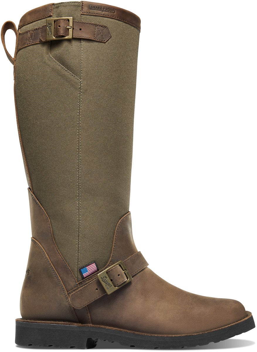 San Angelo Snake Boot Brown Square Toe / Danner Popular