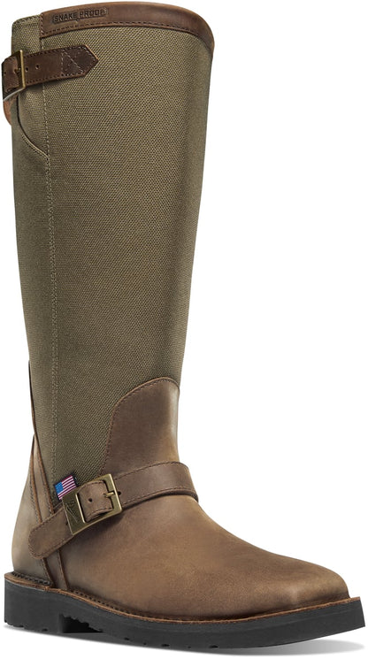 San Angelo Snake Boot Brown Square Toe / Danner Popular