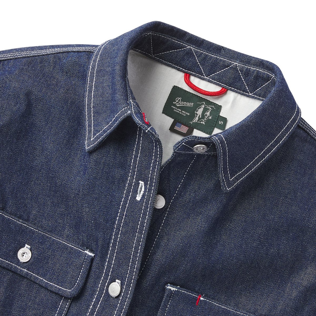 Larch Mt Denim Shirt Dark Wash Indigo / Danner Discount