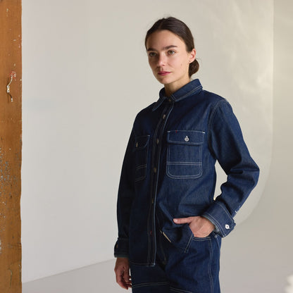Larch Mt Denim Shirt Dark Wash Indigo / Danner Discount