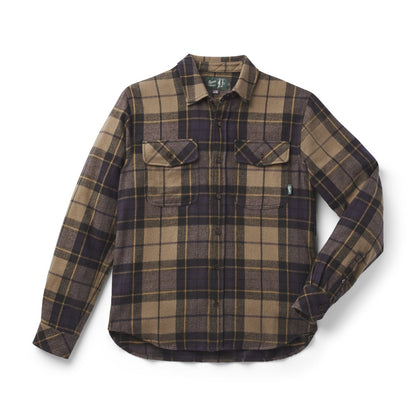 Cedar Mill Cotton Flannel Shirt  Navy/Olive Tartan Plaid / Danner Latest