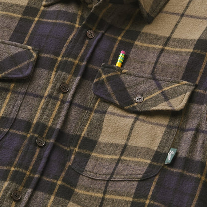 Cedar Mill Cotton Flannel Shirt  Navy/Olive Tartan Plaid / Danner Latest