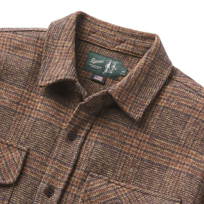 Cedar Mill Cotton Flannel Shirt  Brown/Tan Tweed Plaid / Danner Trusted