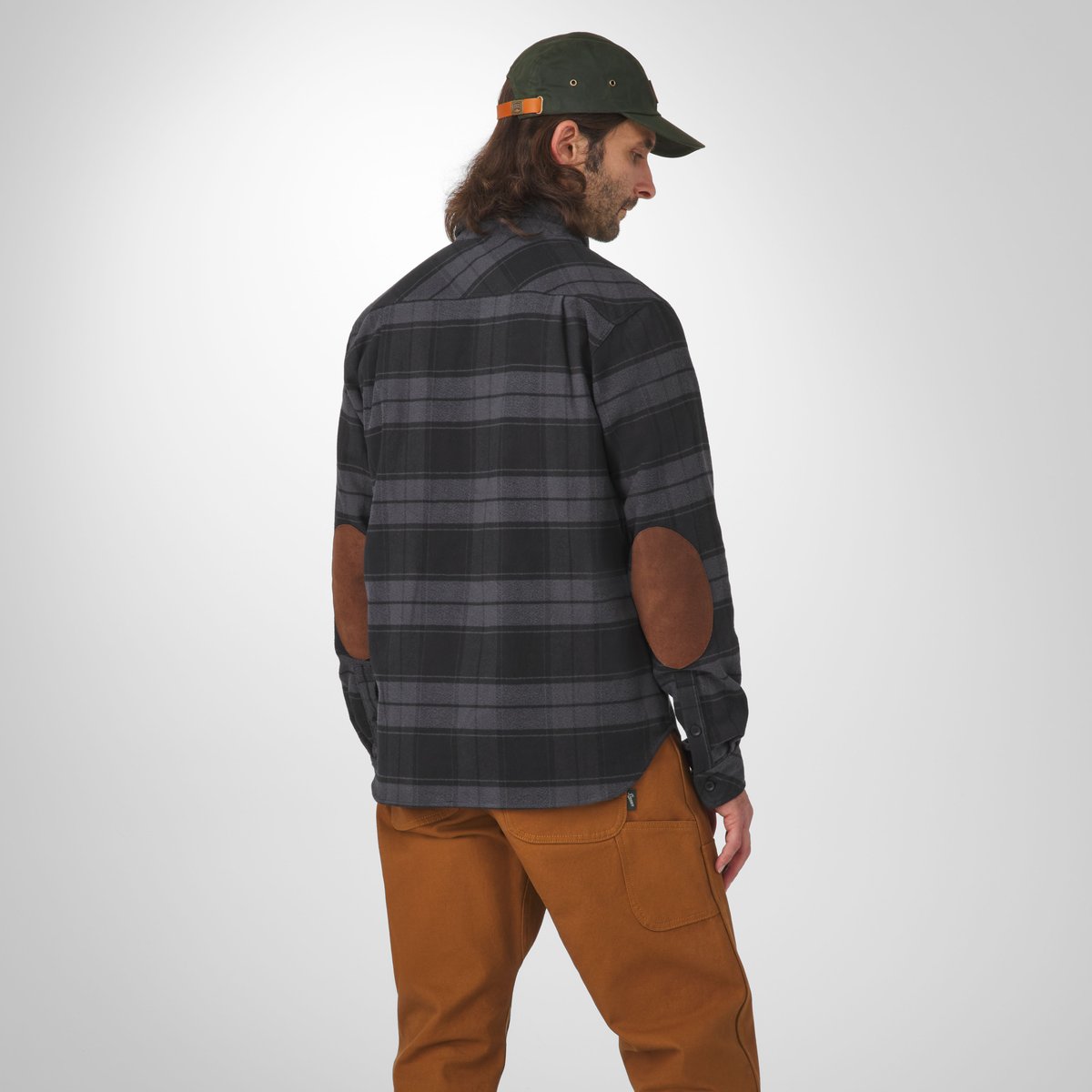 Cedar Mill Cotton Flannel Shirt  Black Plaid / Danner Discount