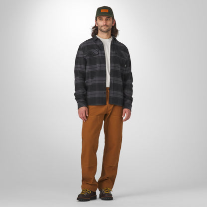 Cedar Mill Cotton Flannel Shirt  Black Plaid / Danner Discount