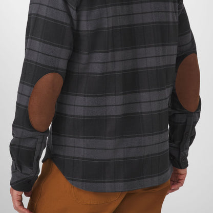 Cedar Mill Cotton Flannel Shirt  Black Plaid / Danner Discount