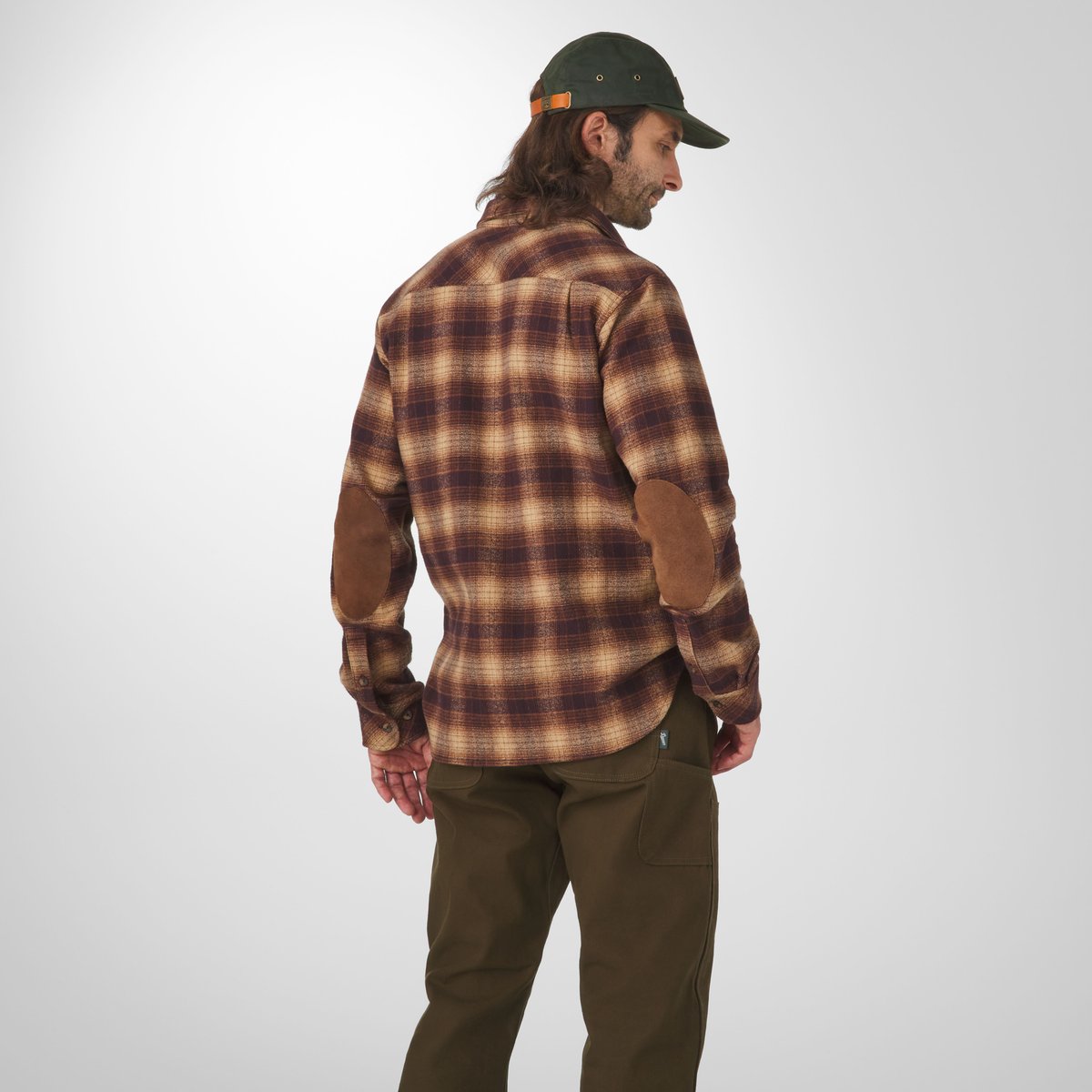 Cedar Mill Cotton Flannel Shirt  Espresso Plaid / Danner Smart Buy