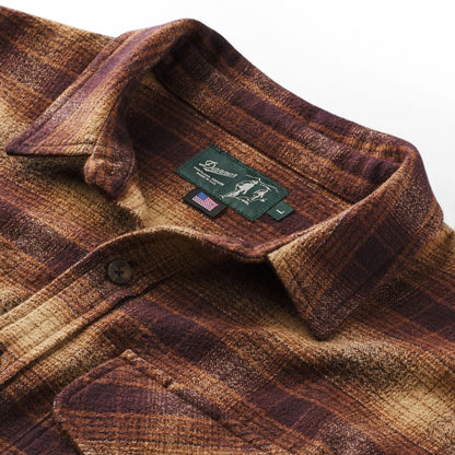Cedar Mill Cotton Flannel Shirt  Espresso Plaid / Danner Smart Buy