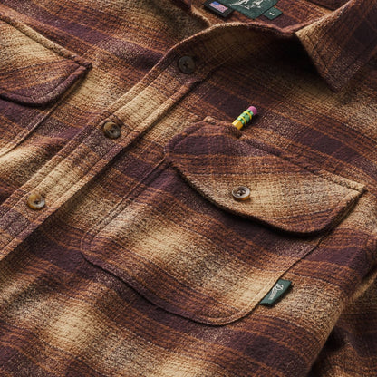 Cedar Mill Cotton Flannel Shirt  Espresso Plaid / Danner Smart Buy