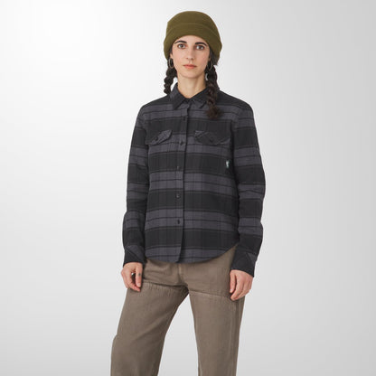 Sauvie Cotton Flannel Shirt  Black Plaid / Danner Everyday