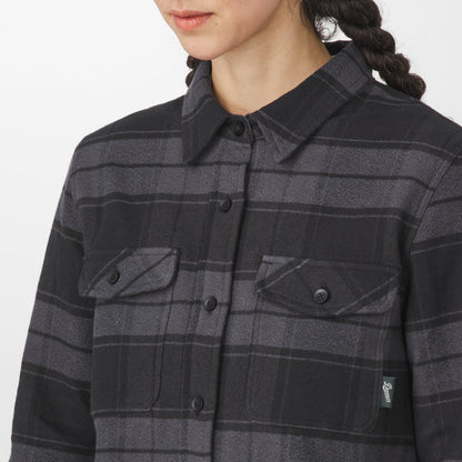 Sauvie Cotton Flannel Shirt  Black Plaid / Danner Everyday