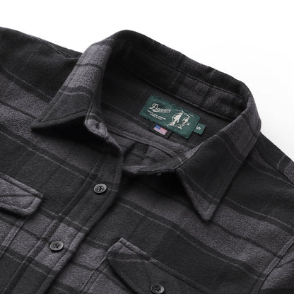 Sauvie Cotton Flannel Shirt  Black Plaid / Danner Everyday