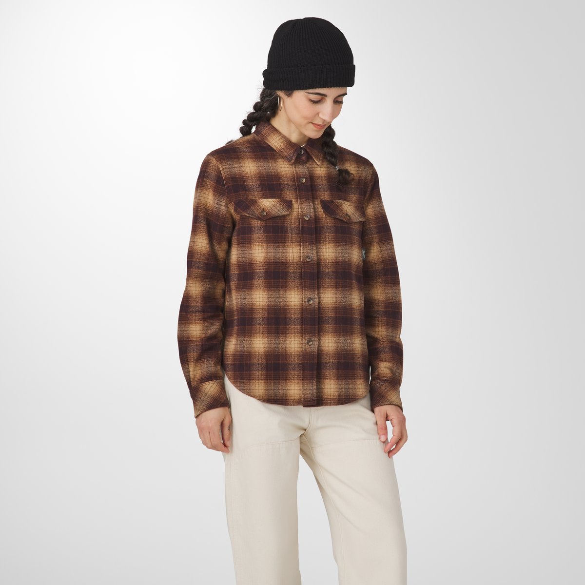 Sauvie Cotton Flannel Shirt  Espresso Plaid / Danner Best Seller