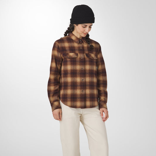 Sauvie Cotton Flannel Shirt  Espresso Plaid / Danner Best Seller