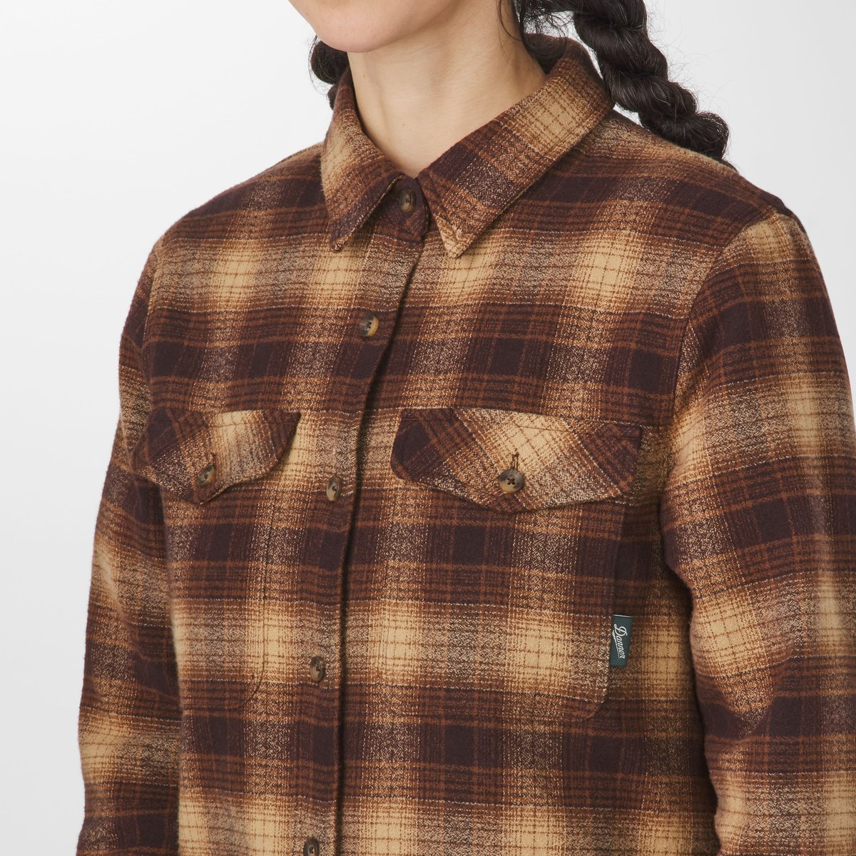 Sauvie Cotton Flannel Shirt  Espresso Plaid / Danner Best Seller
