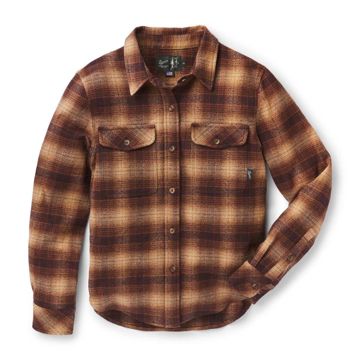 Sauvie Cotton Flannel Shirt  Espresso Plaid / Danner Best Seller