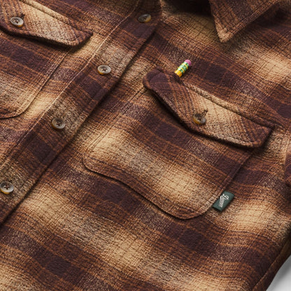 Sauvie Cotton Flannel Shirt  Espresso Plaid / Danner Best Seller